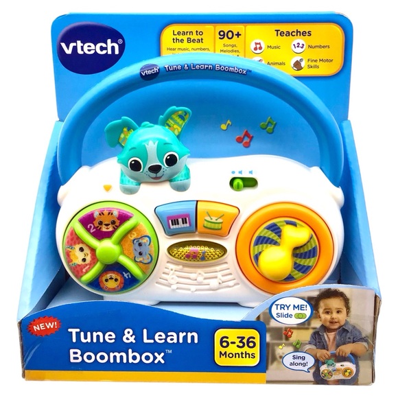 Vtech Tune & Learn Boombox (NWT) - Picture 7 of 8